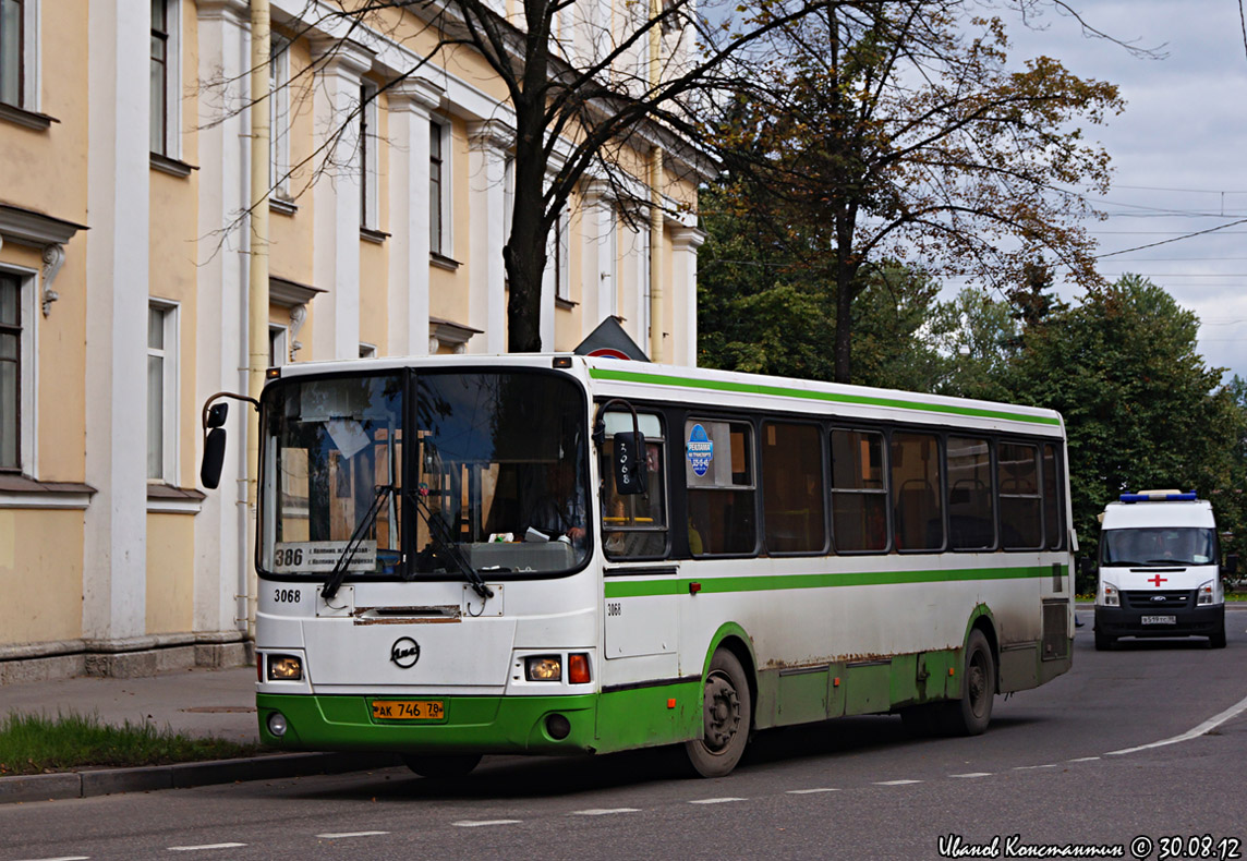 Санкт-Петербург, ЛиАЗ-5256.25 № 3068