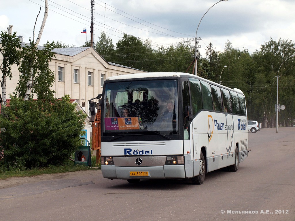 Вологодская область, Mercedes-Benz O404-15RHD-L № АА 510 35