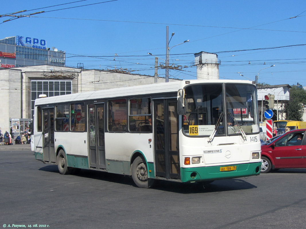 Санкт-Петербург, ЛиАЗ-5256.25 № 1415