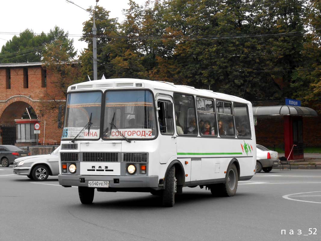 Нижегородская область, ПАЗ-32053 № О 540 УЕ 52