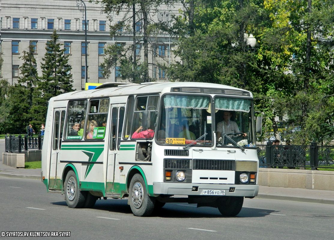 Иркутская область, ПАЗ-32054 № Р 856 УО 38