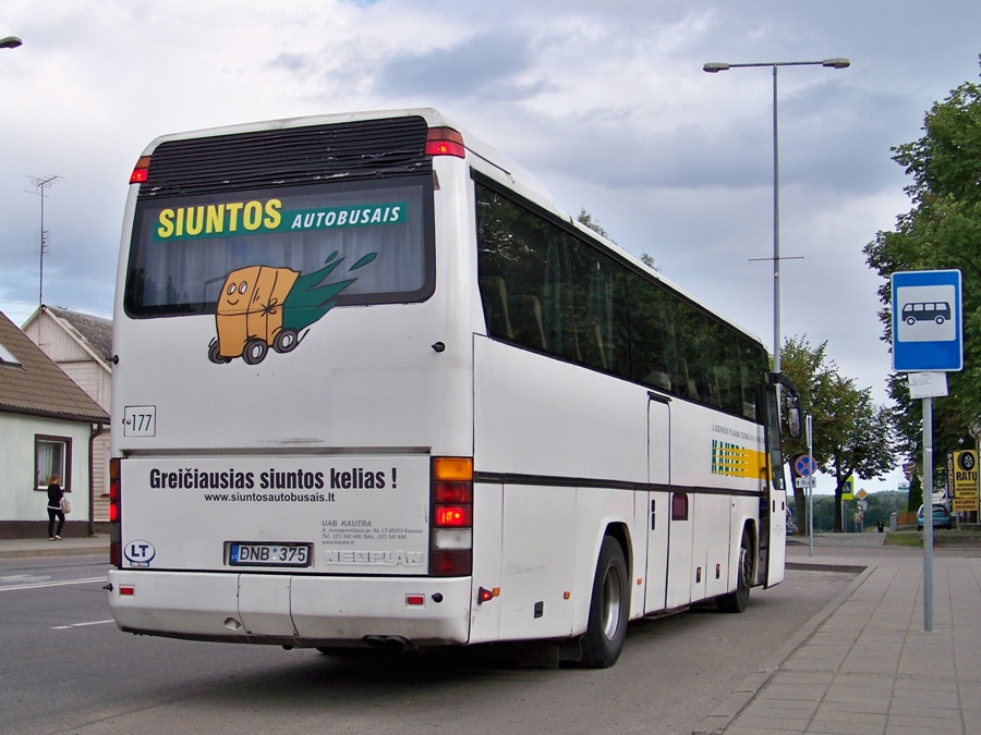 Литва, Neoplan N316SHD Transliner (Solaris) № 177