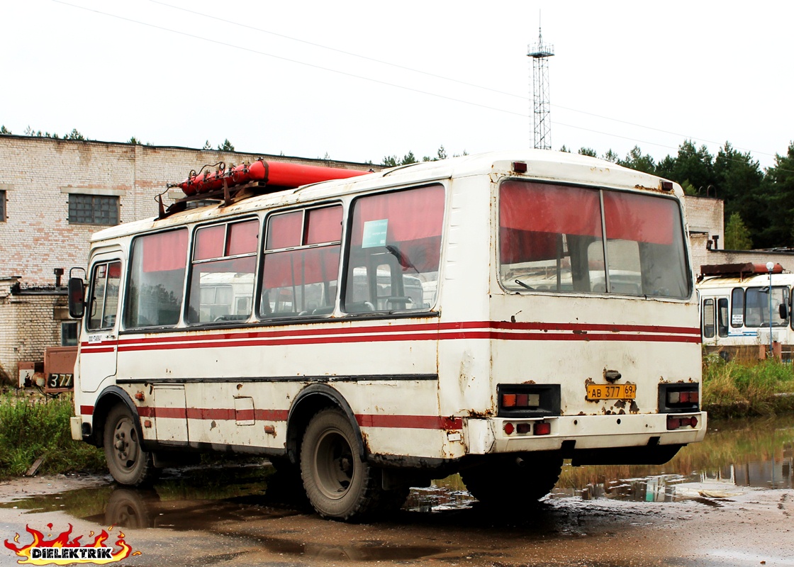 Тверская область, ПАЗ-3205-110 № АВ 377 69