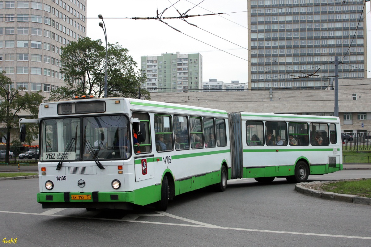 Moskau, LiAZ-6212.00 Nr. 14105