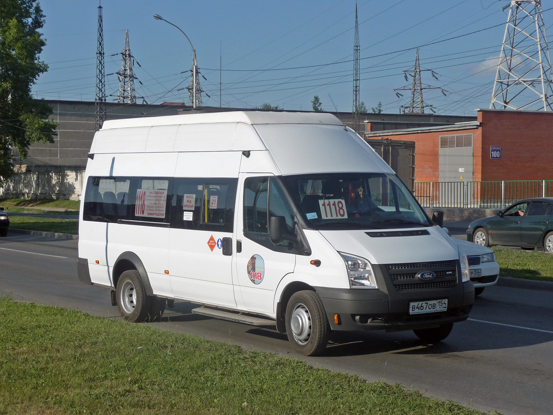 Новосибирская область, Нижегородец-222709  (Ford Transit) № В 467 ОВ 154