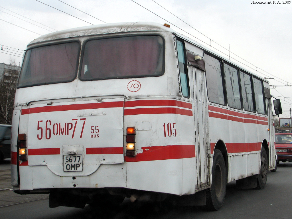 Omsk region, LAZ-695N Nr. 105