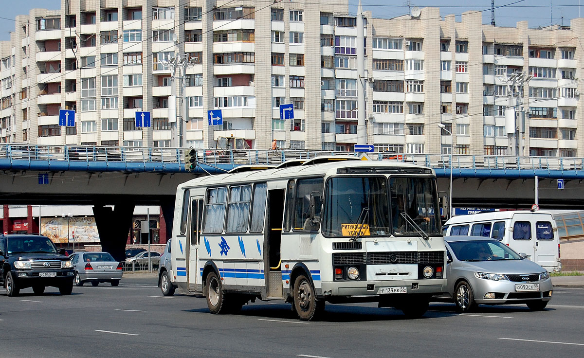 Омская область, ПАЗ-4234 № Р 139 ВК 55