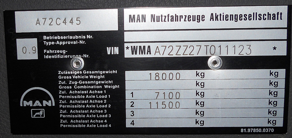 Омская область, MAN A72 Lion's Classic SÜ313 № 5