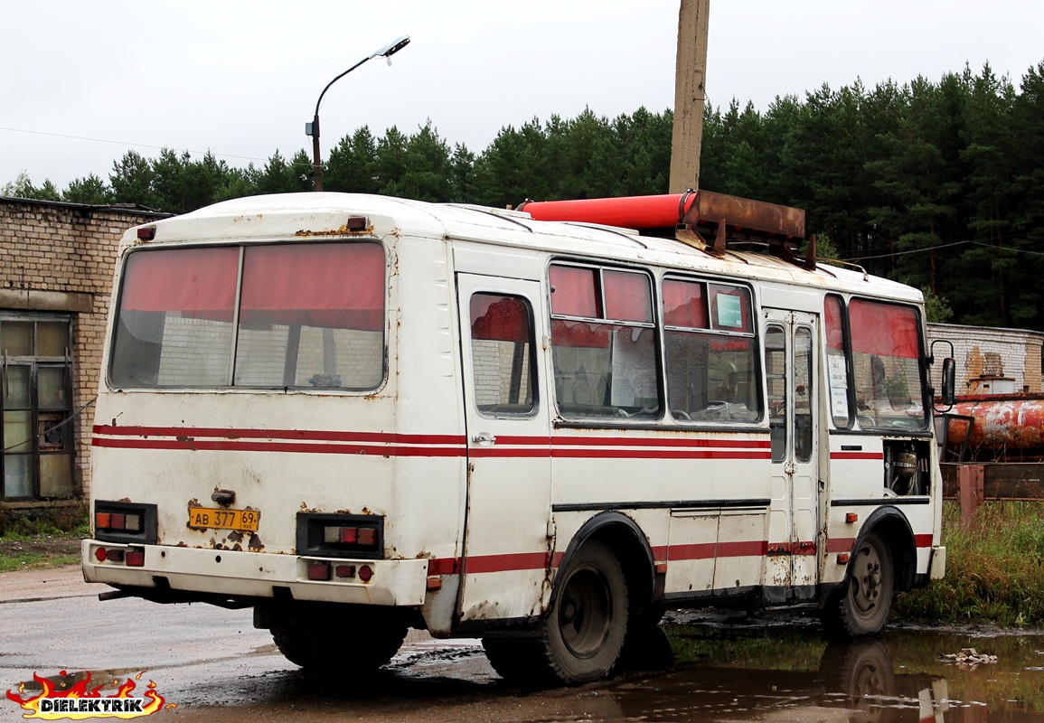 Тверская область, ПАЗ-3205-110 № АВ 377 69