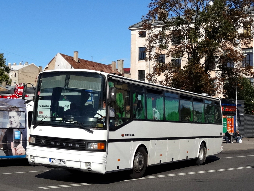 Латвия, Setra S215ÜL (France) № 701