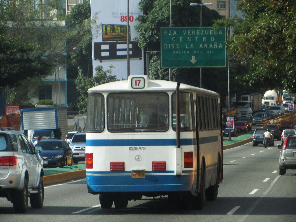 Wenezuela, Mercedes-Benz O317 Nr AB 9974