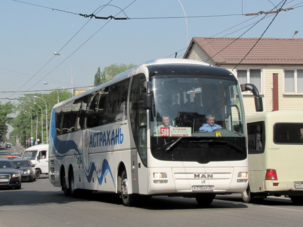 Astrakhan region, MAN R08 Lion's Coach L RHC444 L Nr. Р 715 КР 30