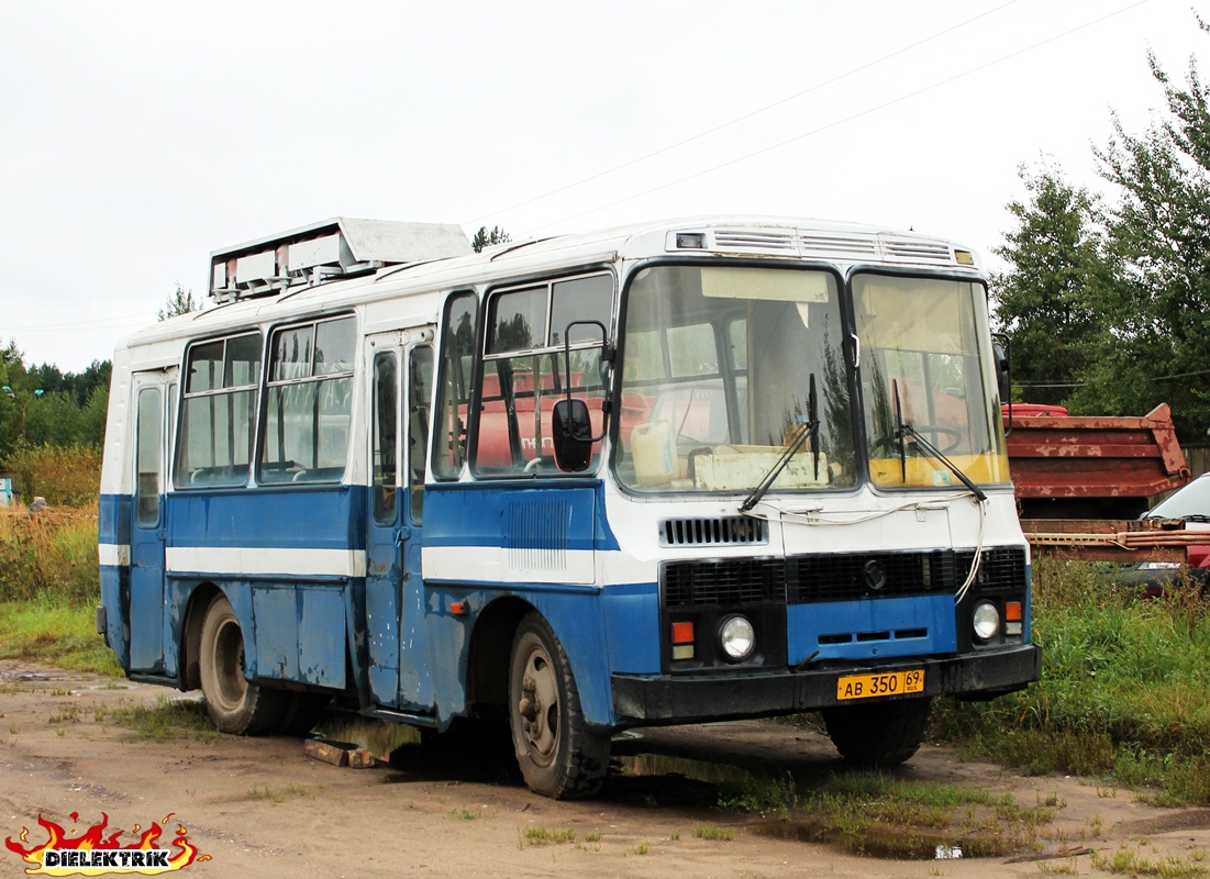 Тверская область, ПАЗ-32051 № АВ 350 69