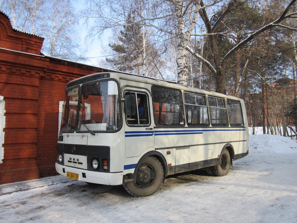 Томская область, ПАЗ-32054 № АС 824 70