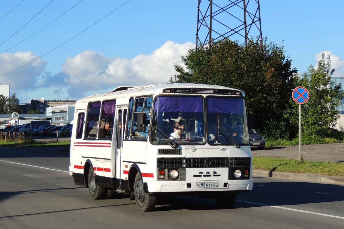 Санкт-Петербург, ПАЗ-32053 № С 884 ТТ 78