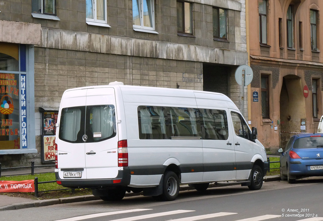 Санкт-Петербург, Луидор-22360C (MB Sprinter) № В 278 КХ 178