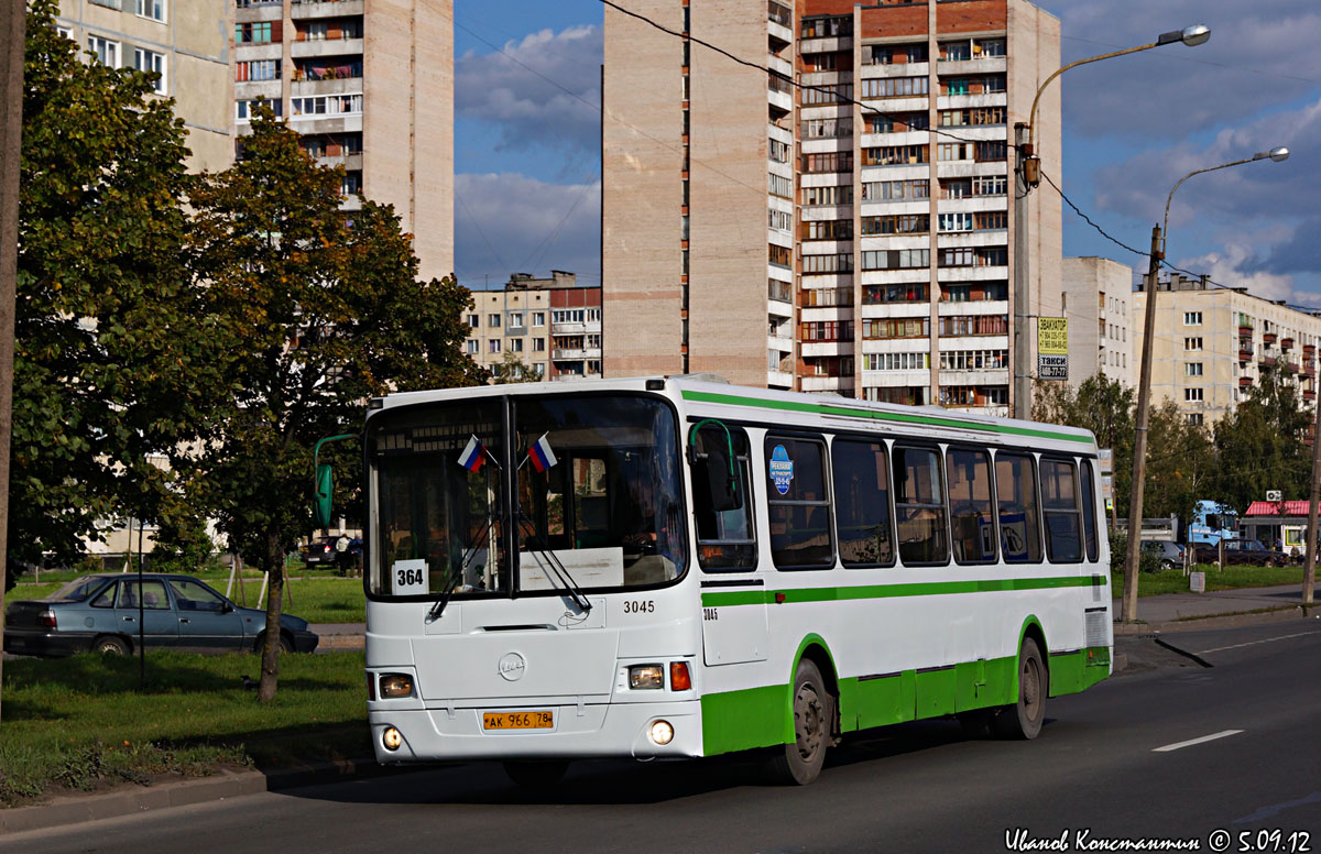 Санкт-Петербург, ЛиАЗ-5256.25 № 3045