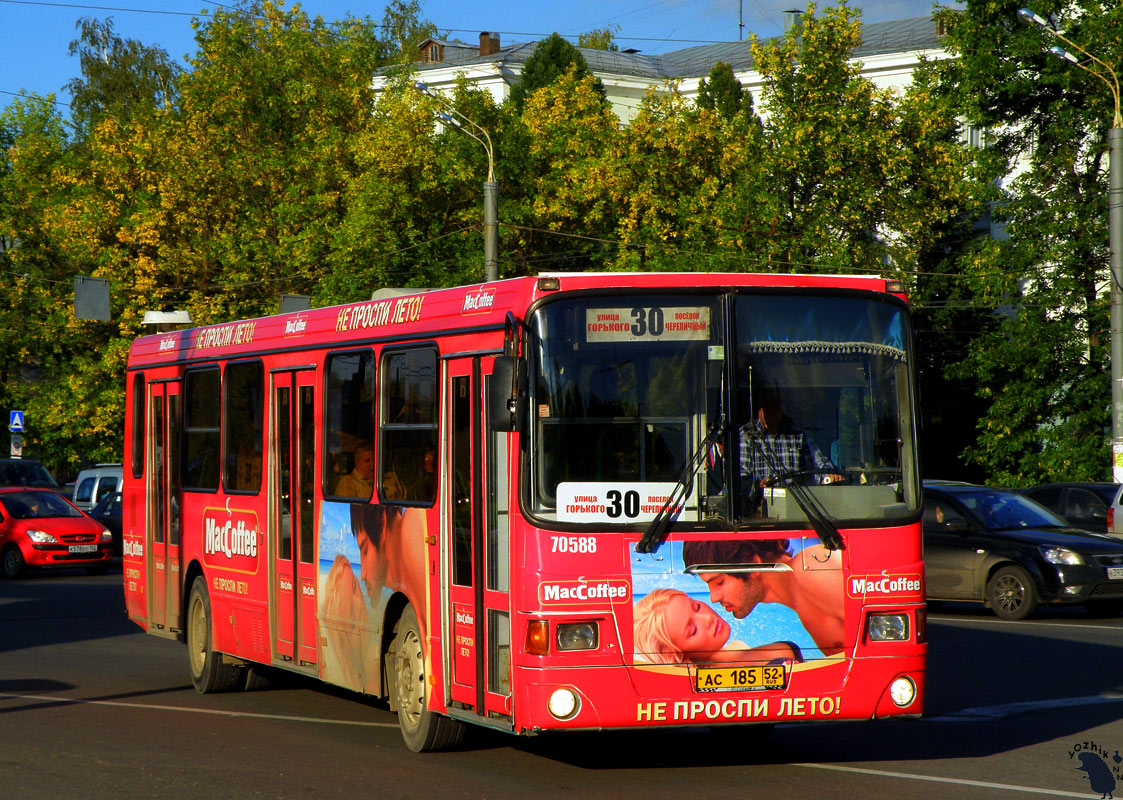 Nizhegorodskaya region, LiAZ-5256.26 Nr. 70588