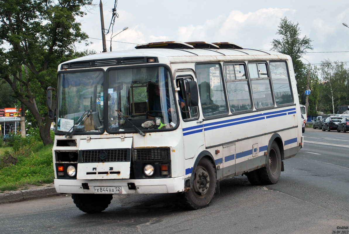 Нижегородская область, ПАЗ-32053 № Х 844 ВА 52