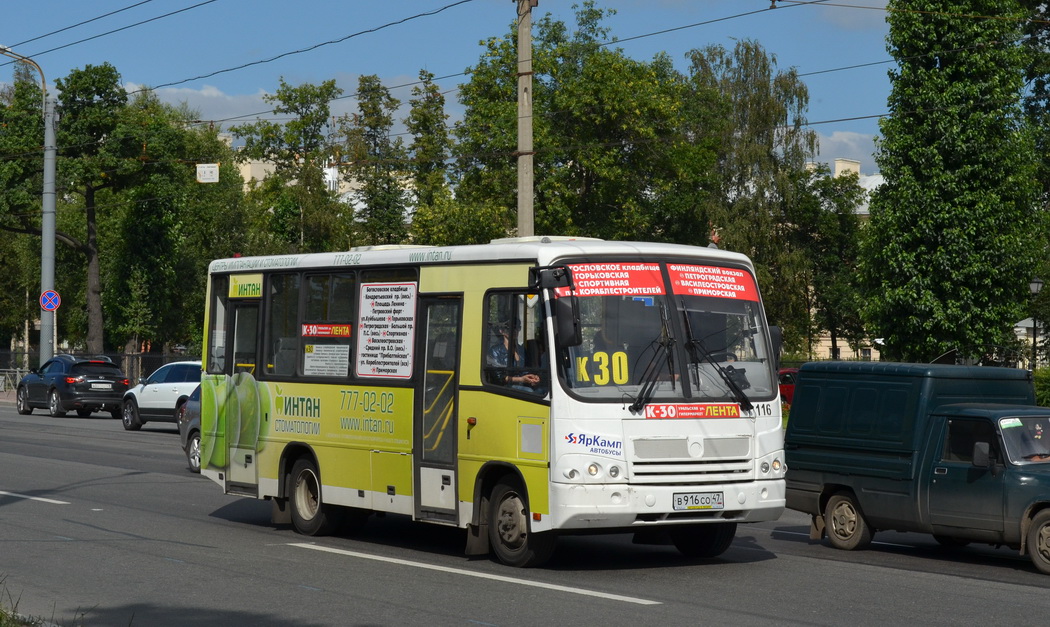 Санкт-Петербург, ПАЗ-320402-05 № 116