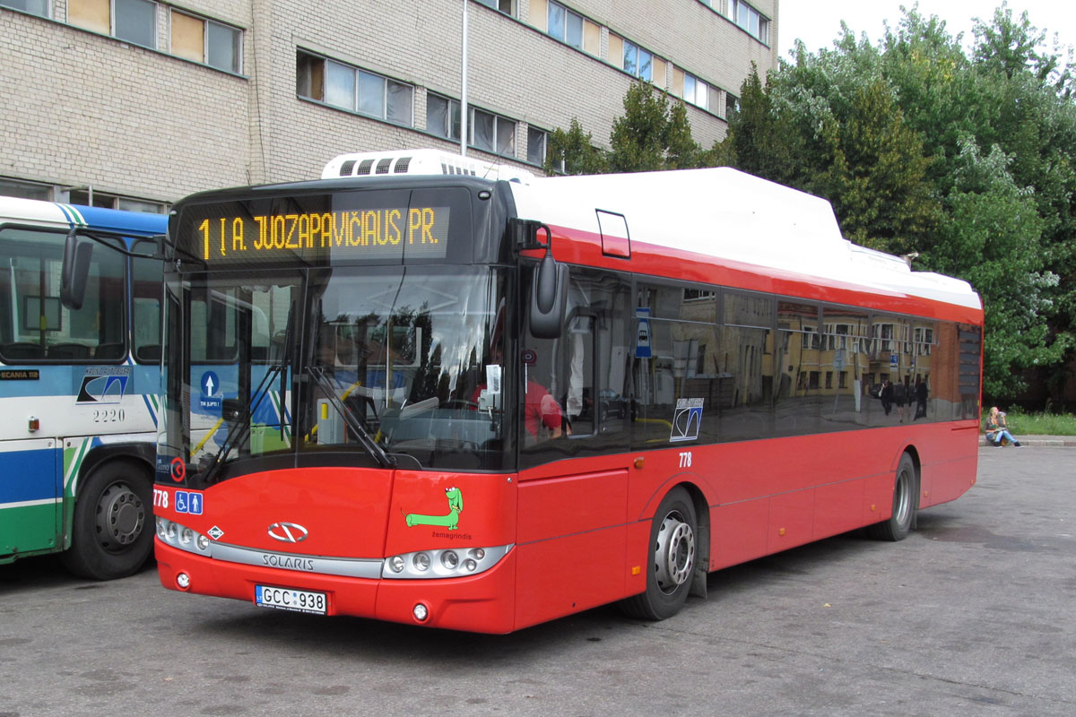 Литва, Solaris Urbino III 12 CNG № 778