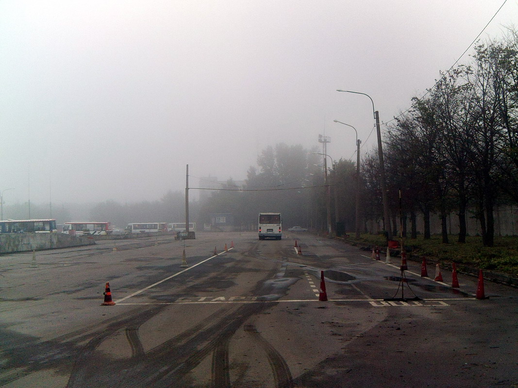 Санкт-Пецярбург — Автобусные парки и стоянки