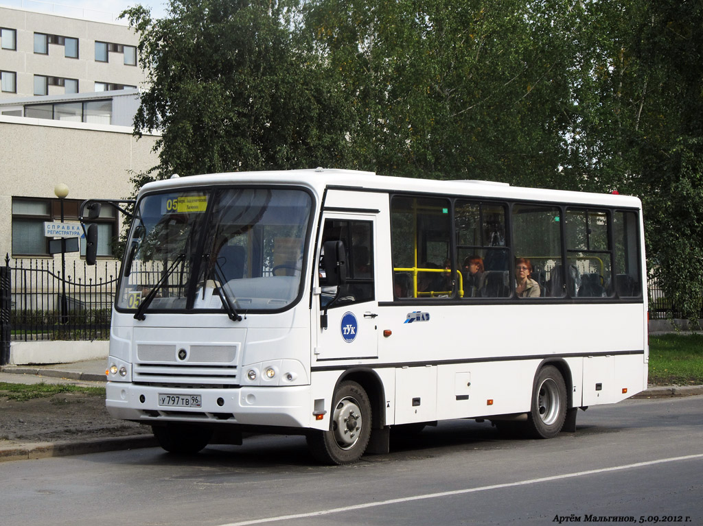 Свердловская область, ПАЗ-320402-05 № У 797 ТВ 96