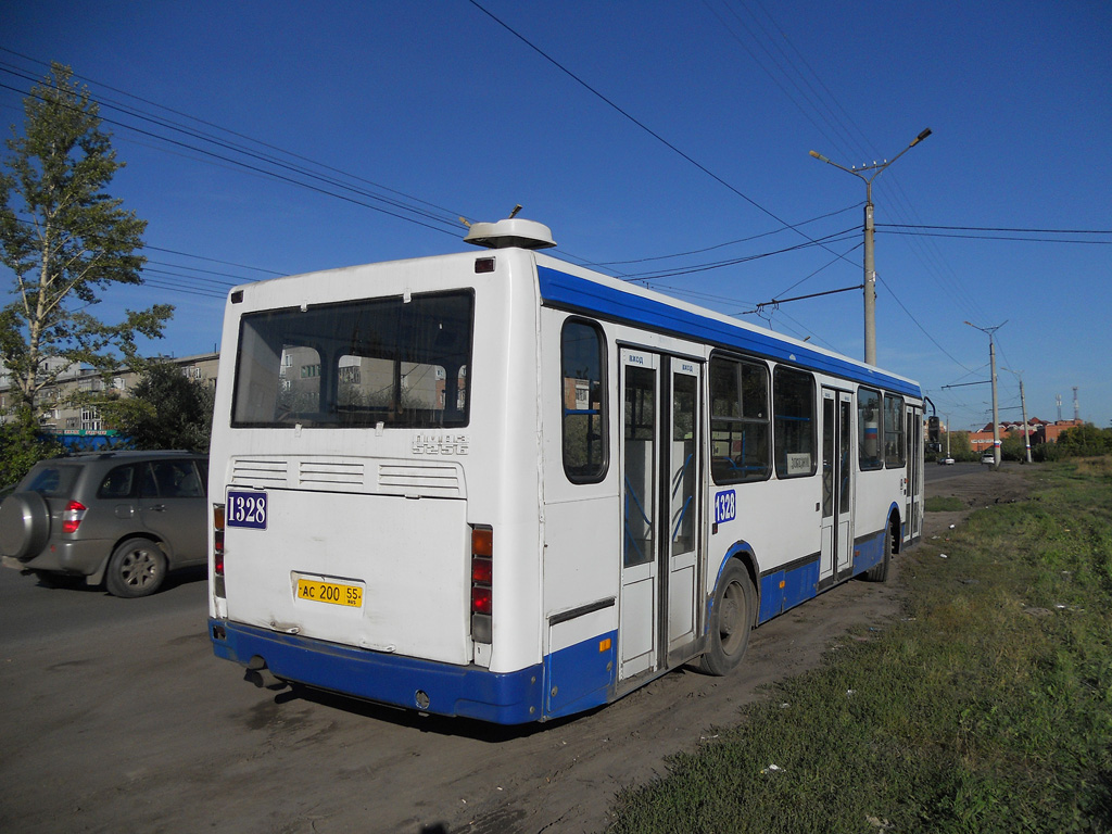 Omsk region, LiAZ-5256.45 Nr. 1328