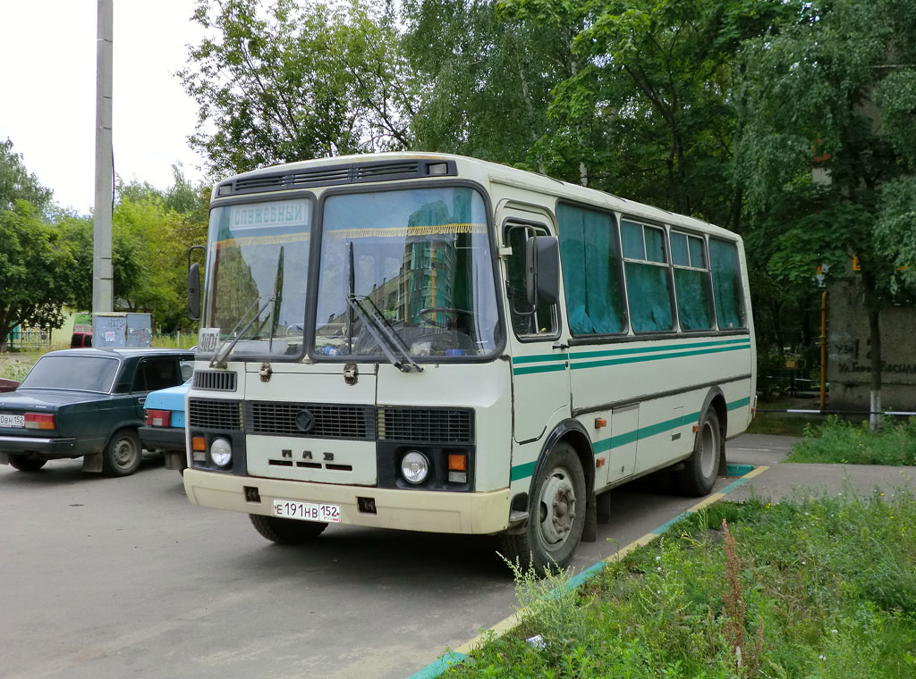 Ніжагародская вобласць, ПАЗ-32053 № Е 191 НВ 152