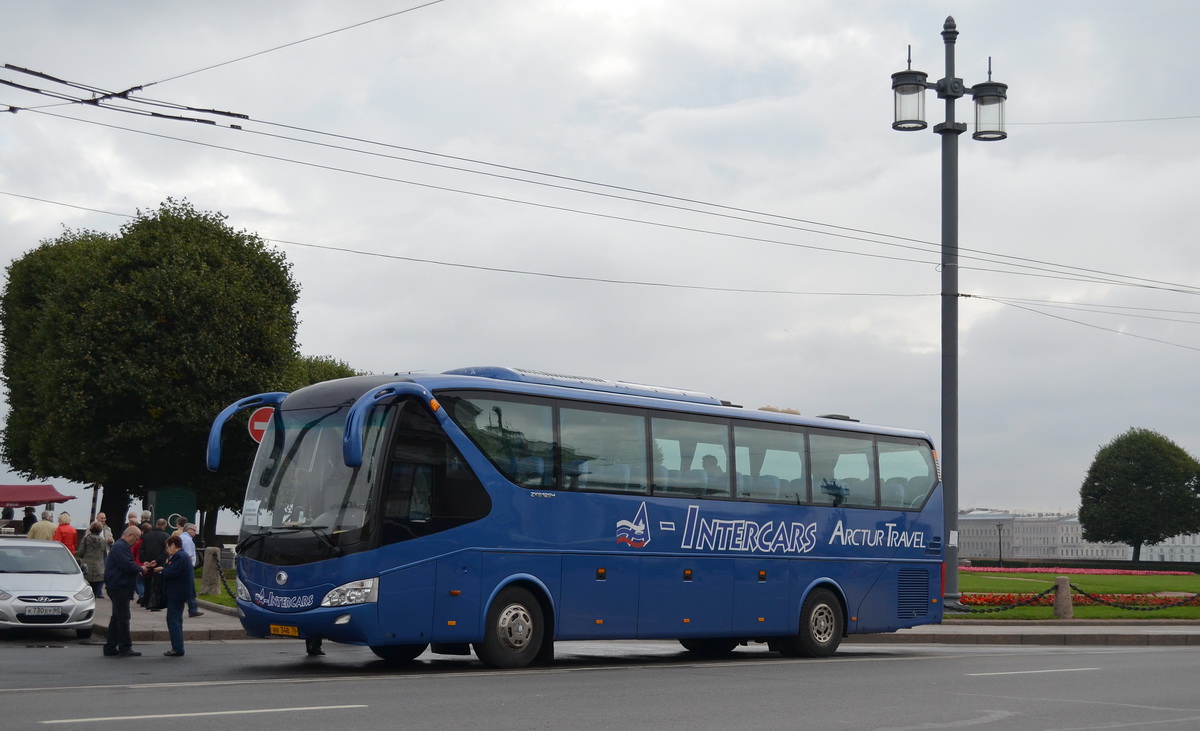 Санкт-Петербург, Yutong ZK6129H № ВВ 348 78