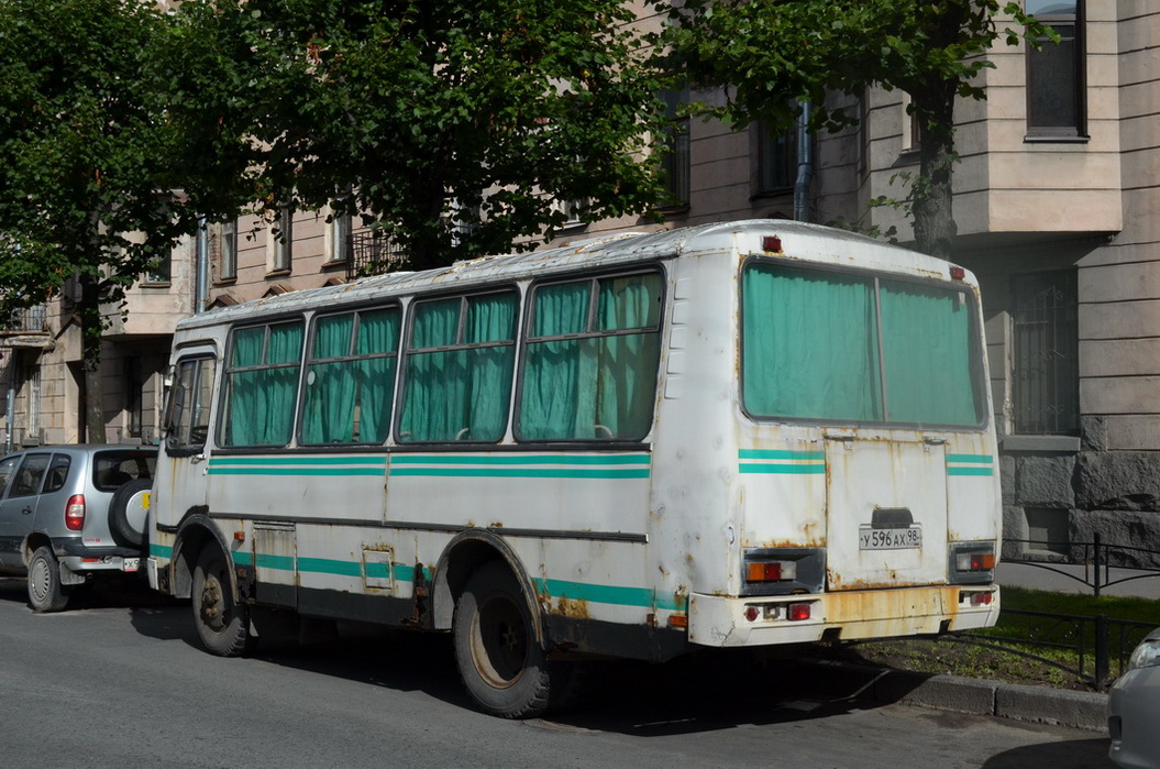 Санкт-Петербург, ПАЗ-3205-110 КТ-201Б № У 596 АХ 98