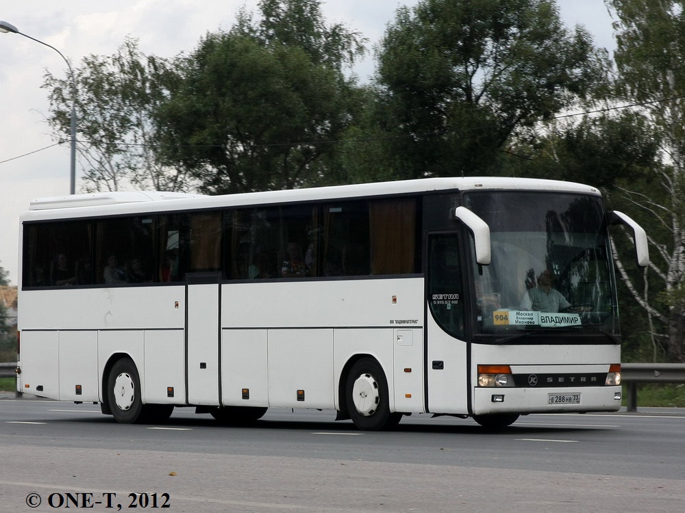 Владимирская область, Setra S315GT-HD № Е 288 НВ 33