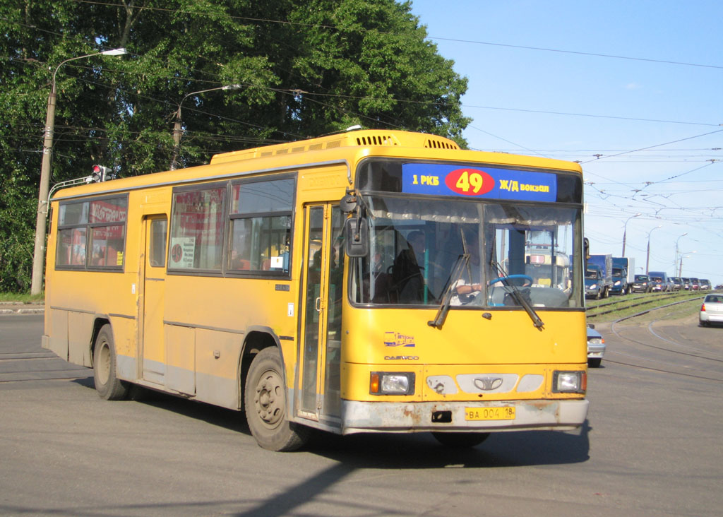 Удмуртия, Daewoo BS106 Royal City (Busan) № ВА 004 18