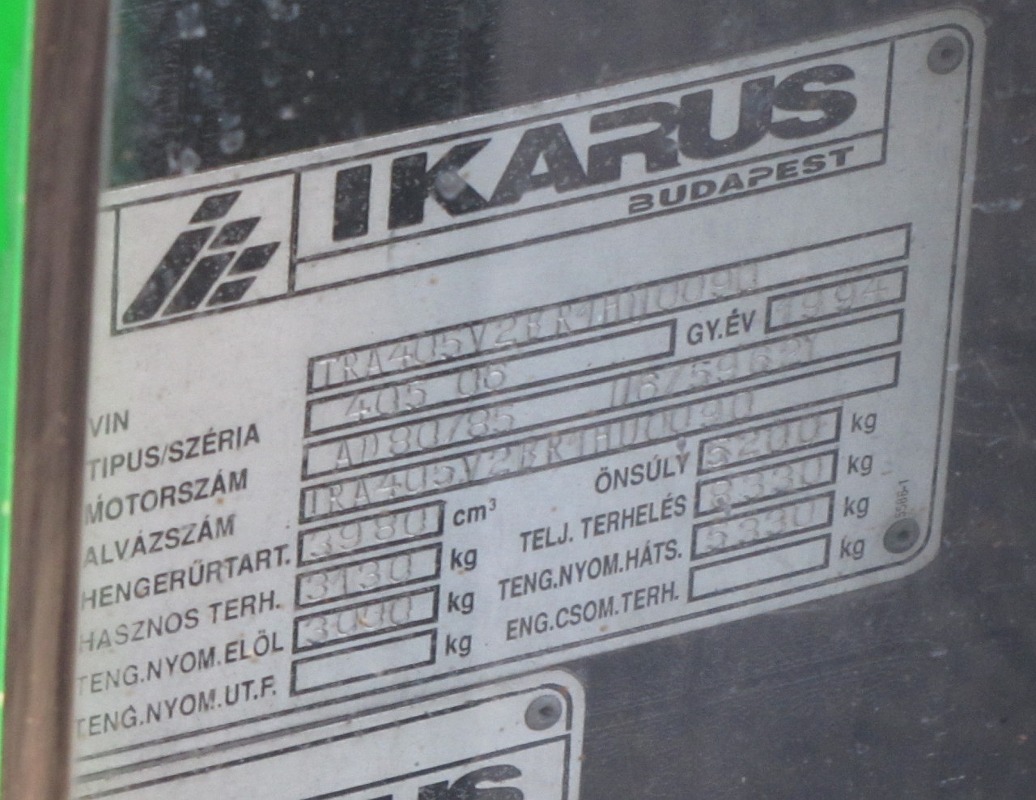 Венгрия, Ikarus 405.06 № 13-94