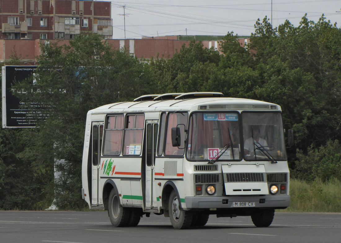 Карагандинская область, ПАЗ-32054 № M 808 CX