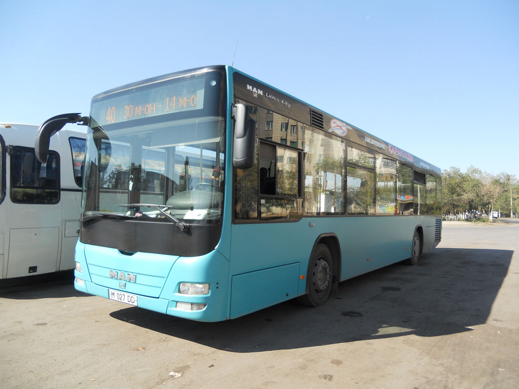 Карагандинская область, MAN A78 Lion's City LE EL283 № M 027 DD