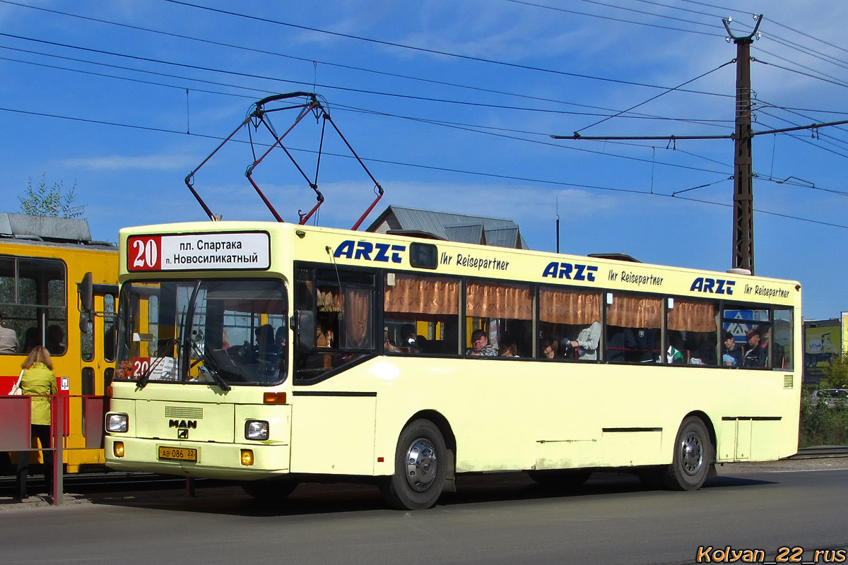 Алтайский край, MAN 791 SL202 № АВ 086 22