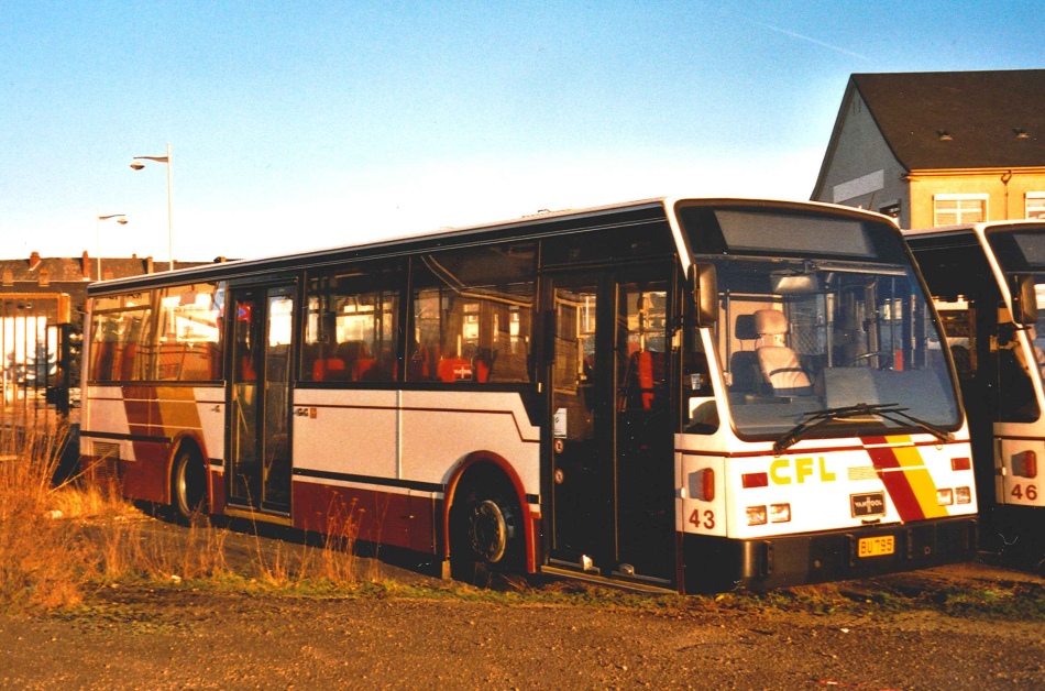 Люксембург, Van Hool A600 № 43