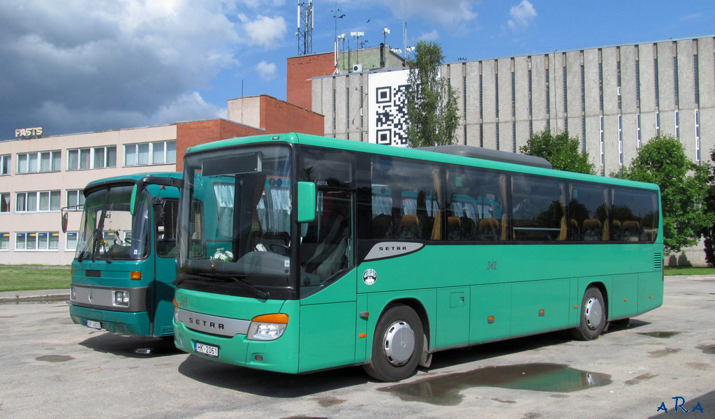 Латвия, Setra S412UL № 341