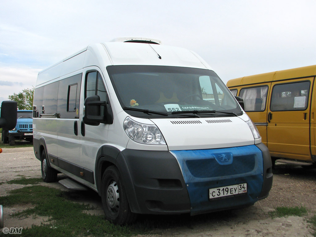 Волгоградская область, Нижегородец-2227SK (Peugeot Boxer) № С 319 ЕУ 34