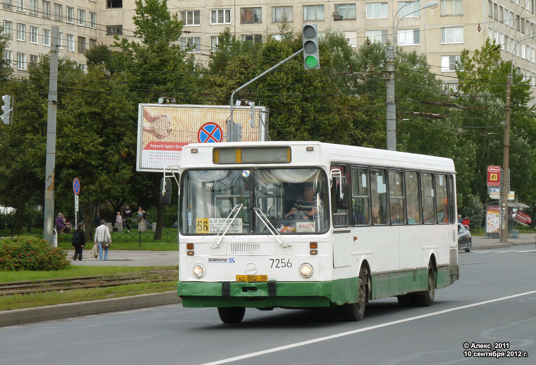 Санкт-Петербург, ЛиАЗ-5256.25 № 7256