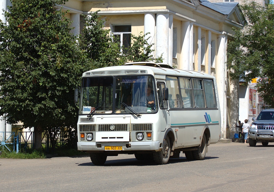 Тверская область, ПАЗ-32053 № АА 937 69