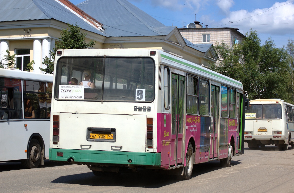 Тверская область, ЛиАЗ-5256.00 № АА 908 69