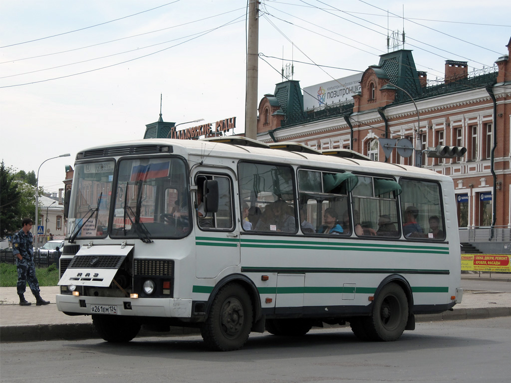 Krasnoyarsk region, PAZ-32054 # А 261 ЕМ 124