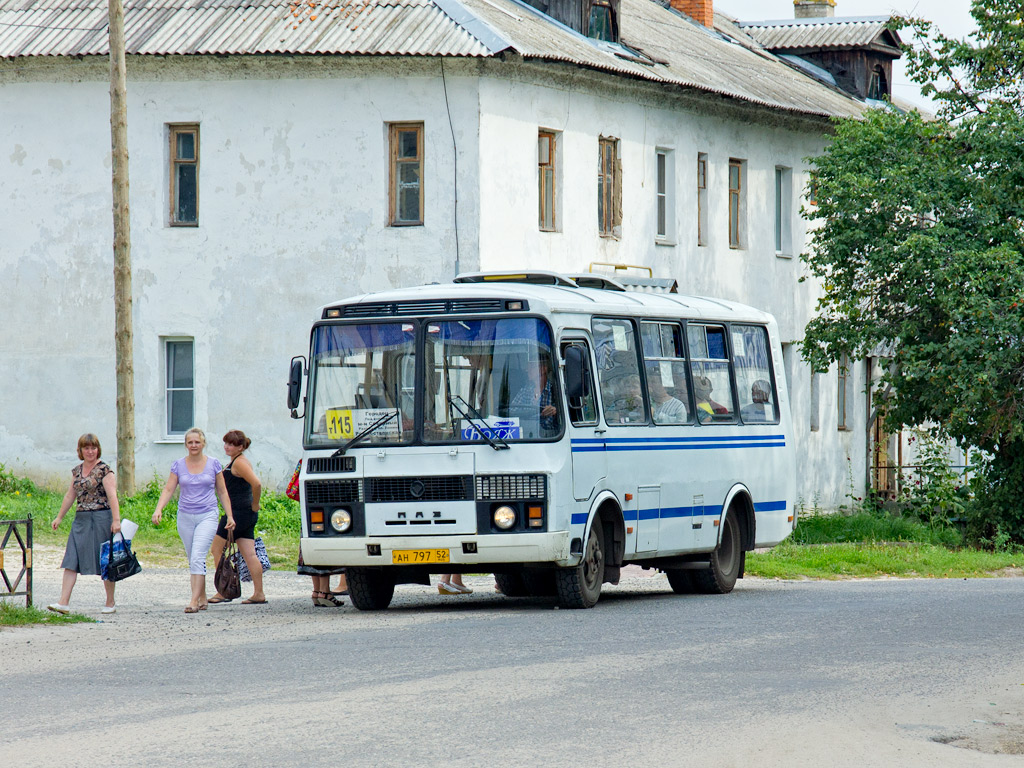 Нижегородская область, ПАЗ-32054 № АН 797 52