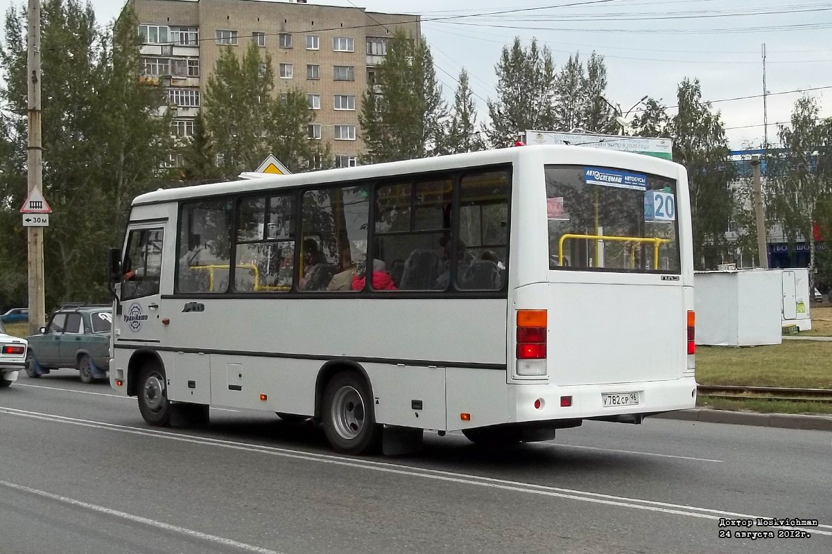 Свердловская область, ПАЗ-320402-05 № У 782 СР 96