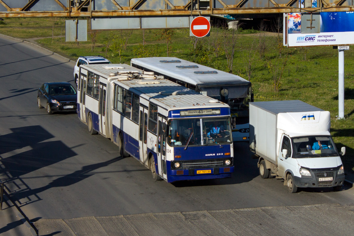 Свердловская область, Ikarus 283.10 № 934