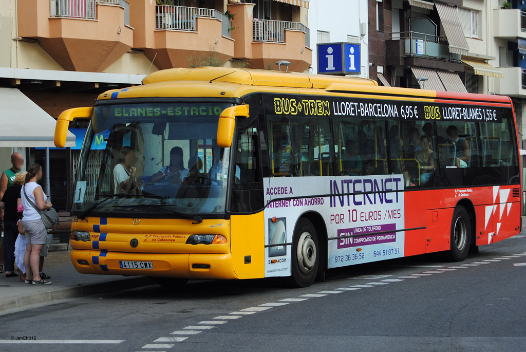 Іспанія, Noge Touring Intercity № 289