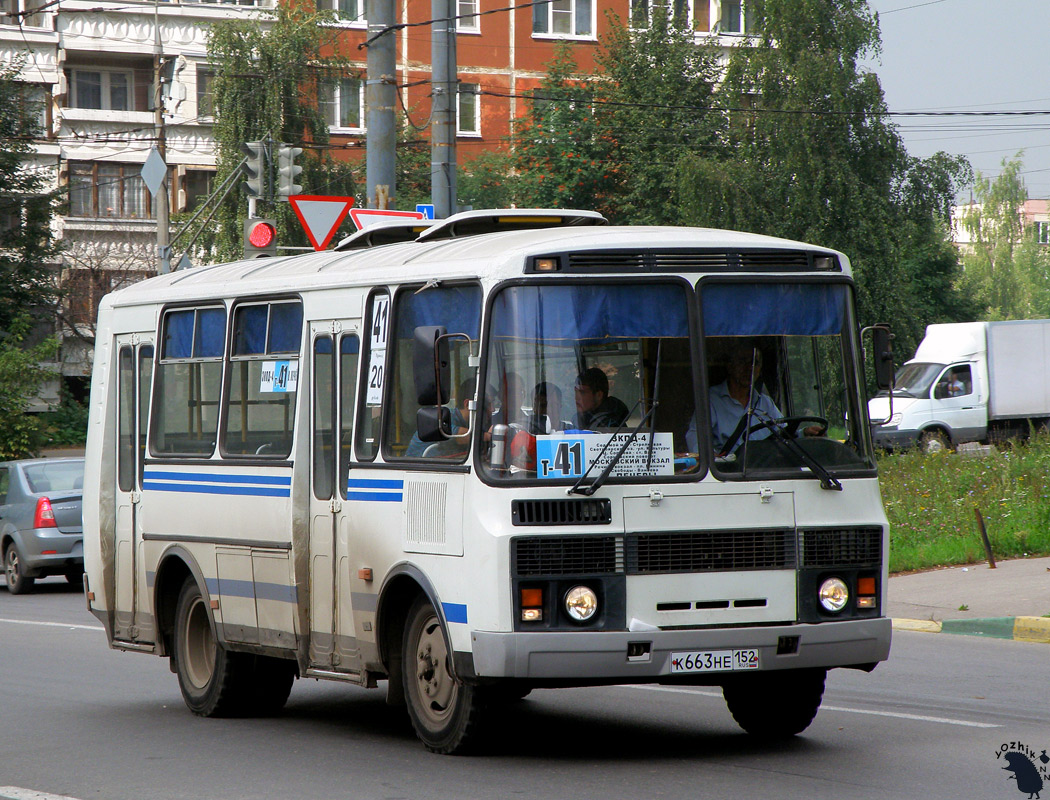 Нижегородская область, ПАЗ-32054 № К 663 НЕ 152