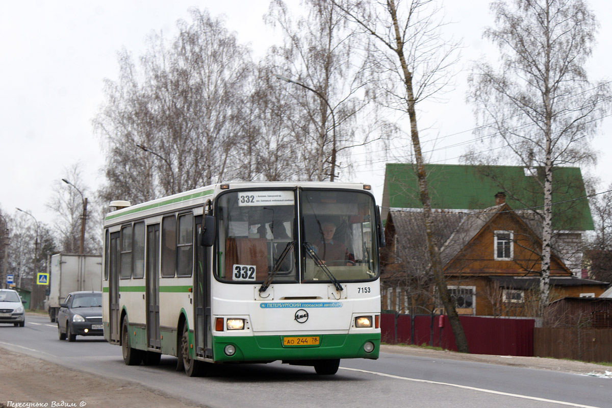 Санкт-Петербург, ЛиАЗ-5256.25 № 7153